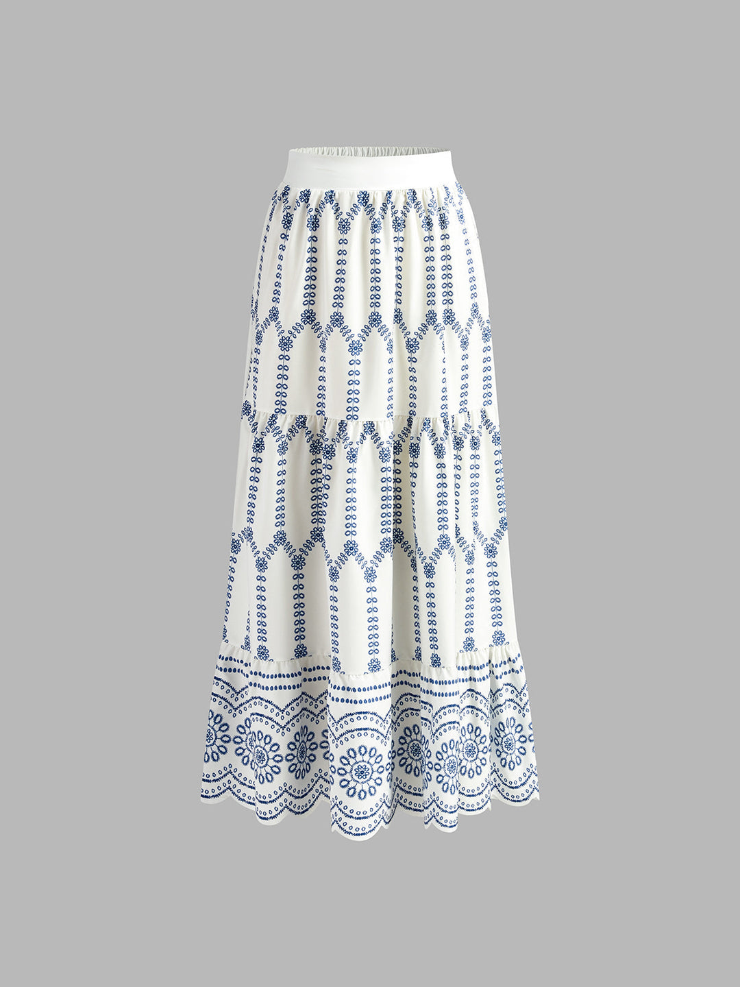 Baskılı Kolsuz Sırt Etek Takım