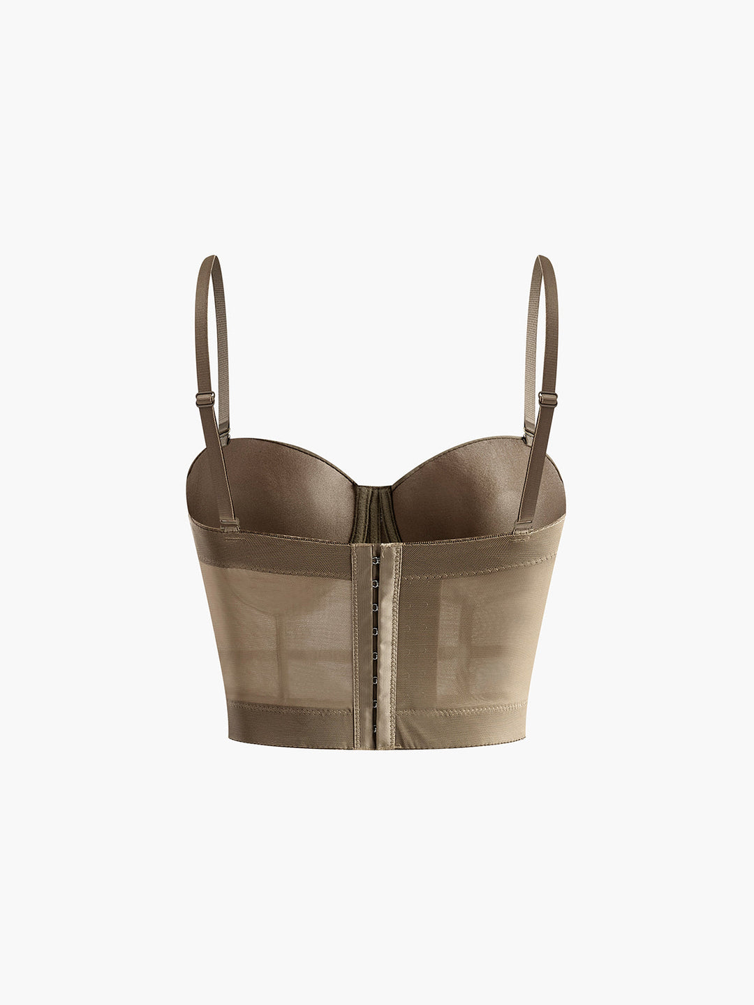 Metal Zincirli Yarı Şeffaf File Korse