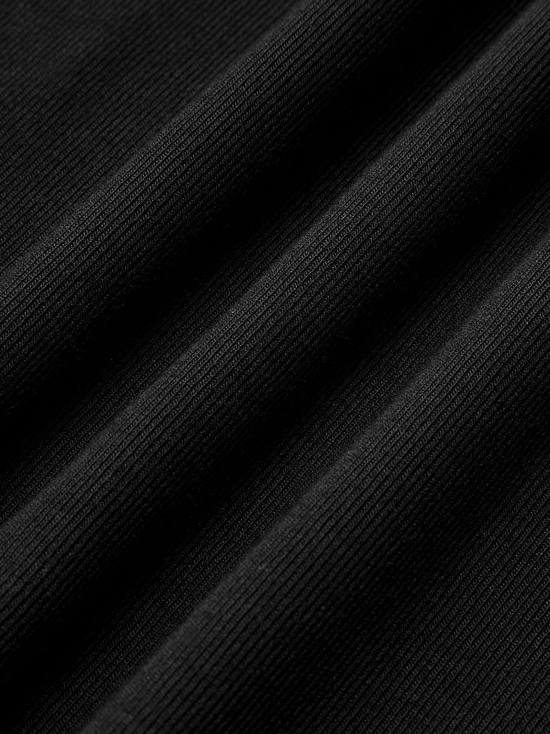 Kaburga Kontrast Fiyonklu Askılı Uzun Elbise