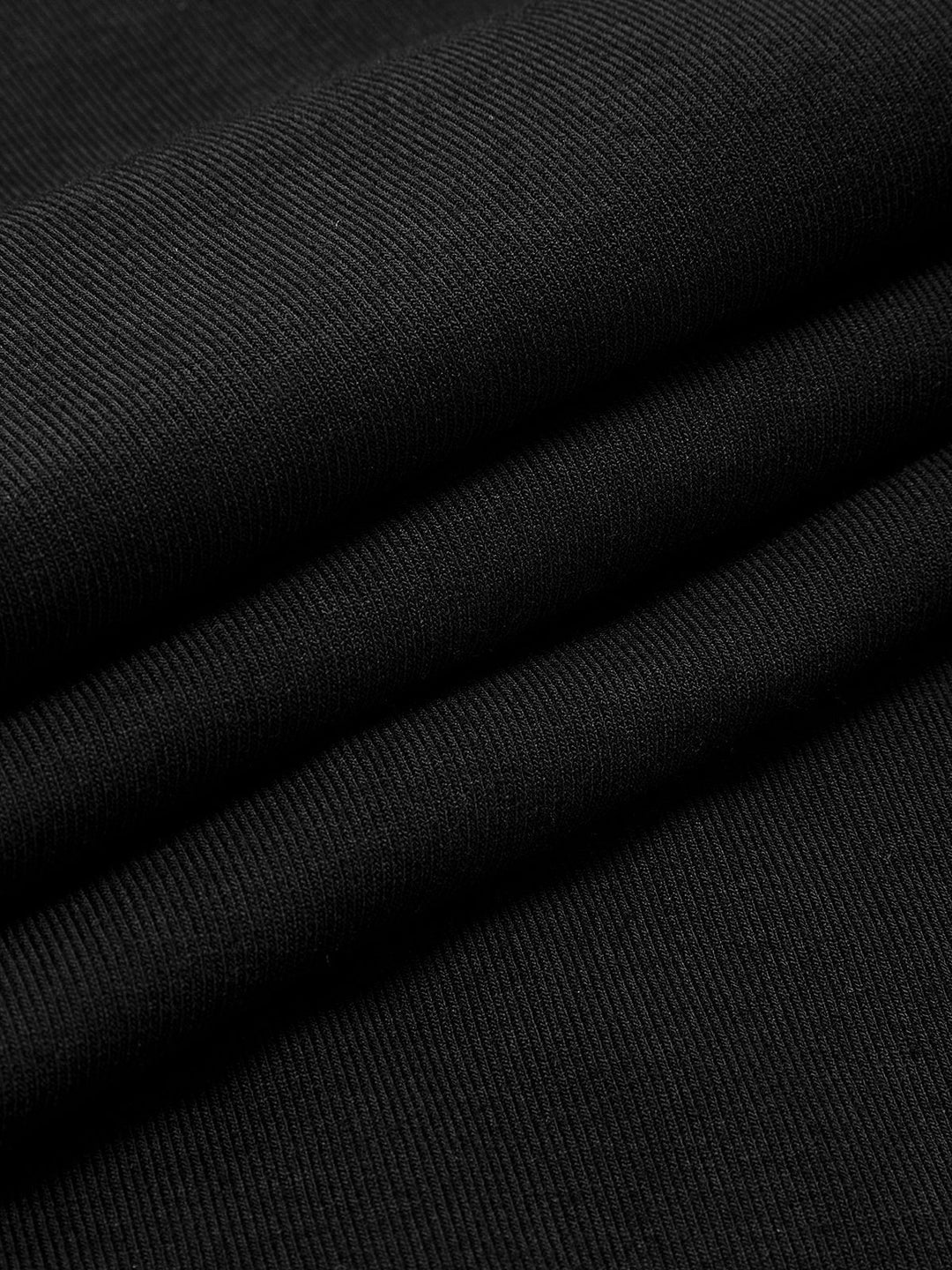 Kaburga Kontrast Fiyonklu Askılı Uzun Elbise