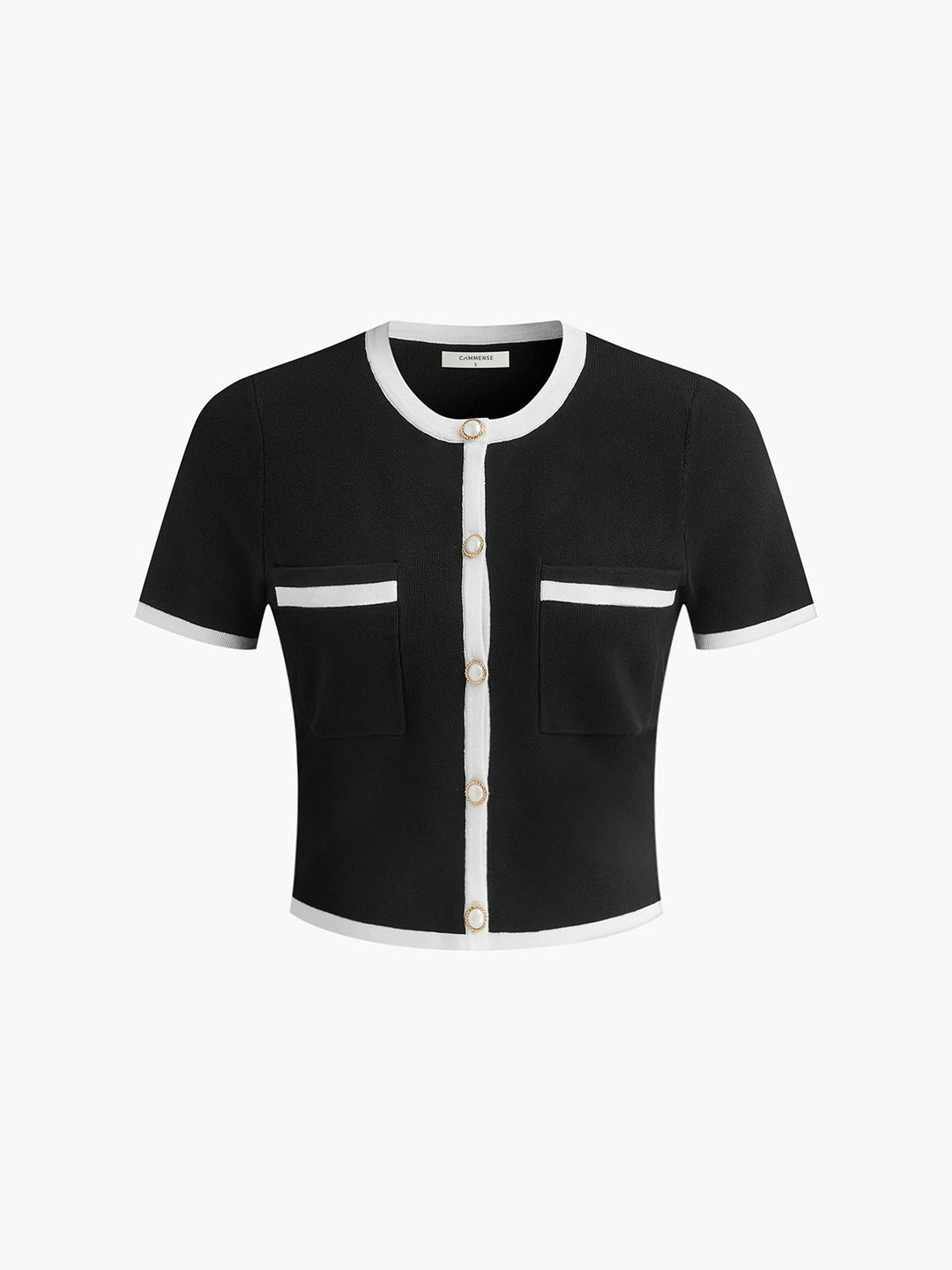 Kontrast Kesim Cepli Hırka