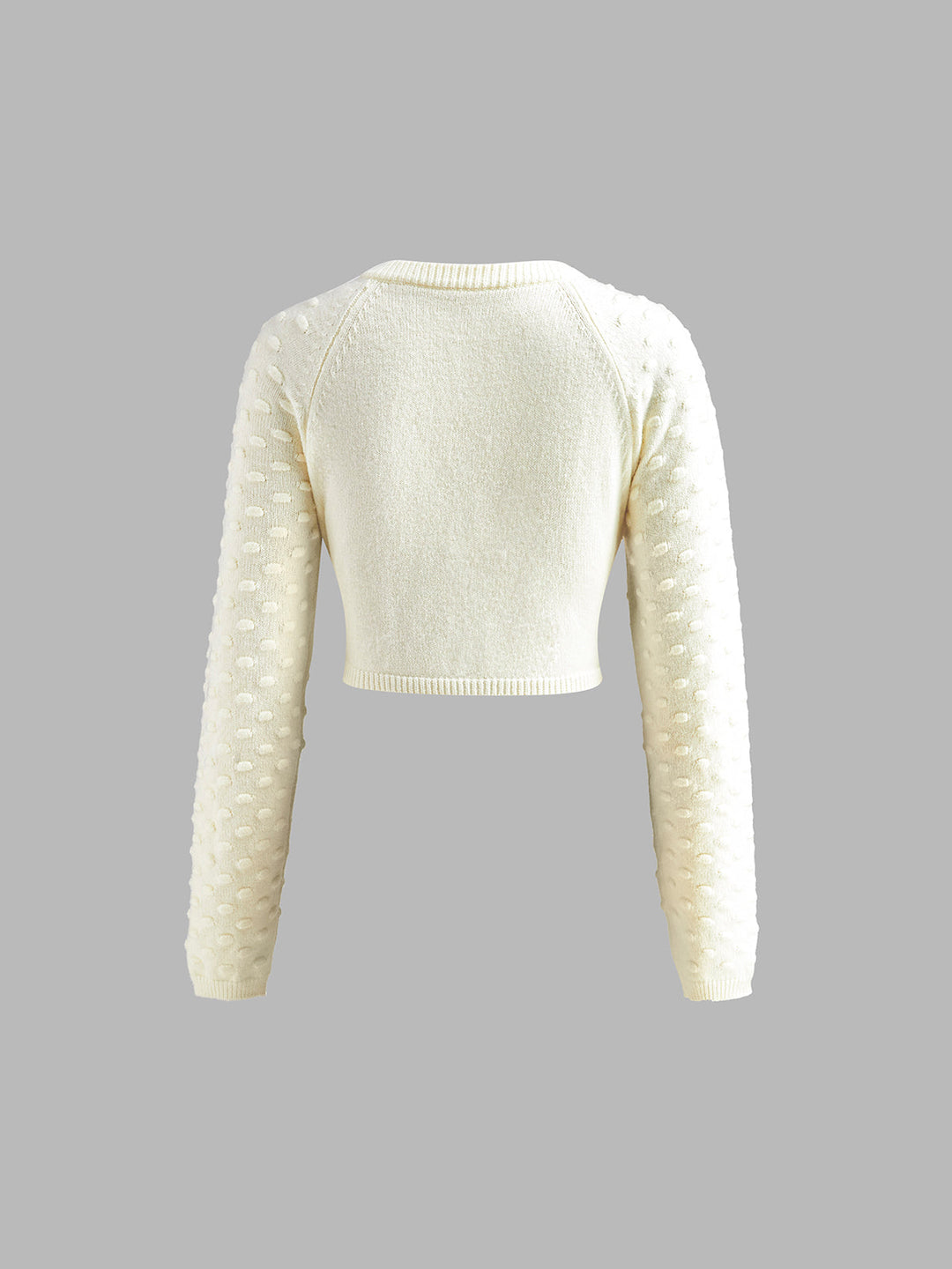 Fiyonklu Rahat Kısa Örgü Üst