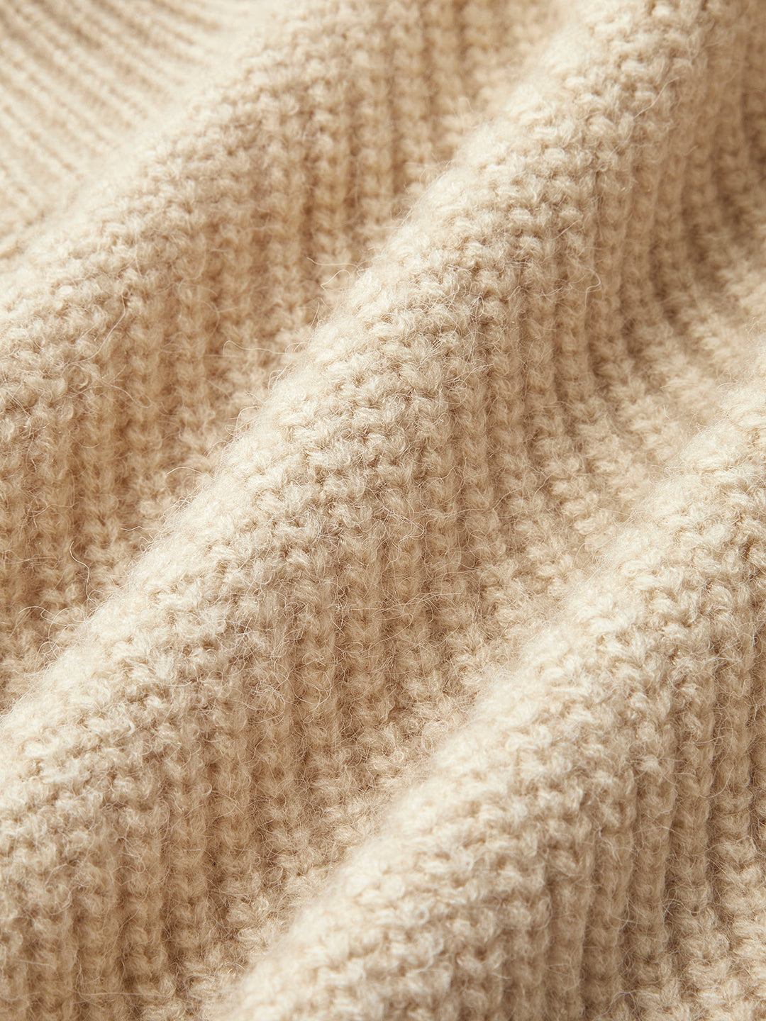 Ribanalı Fermuarlı Yaka Hırka