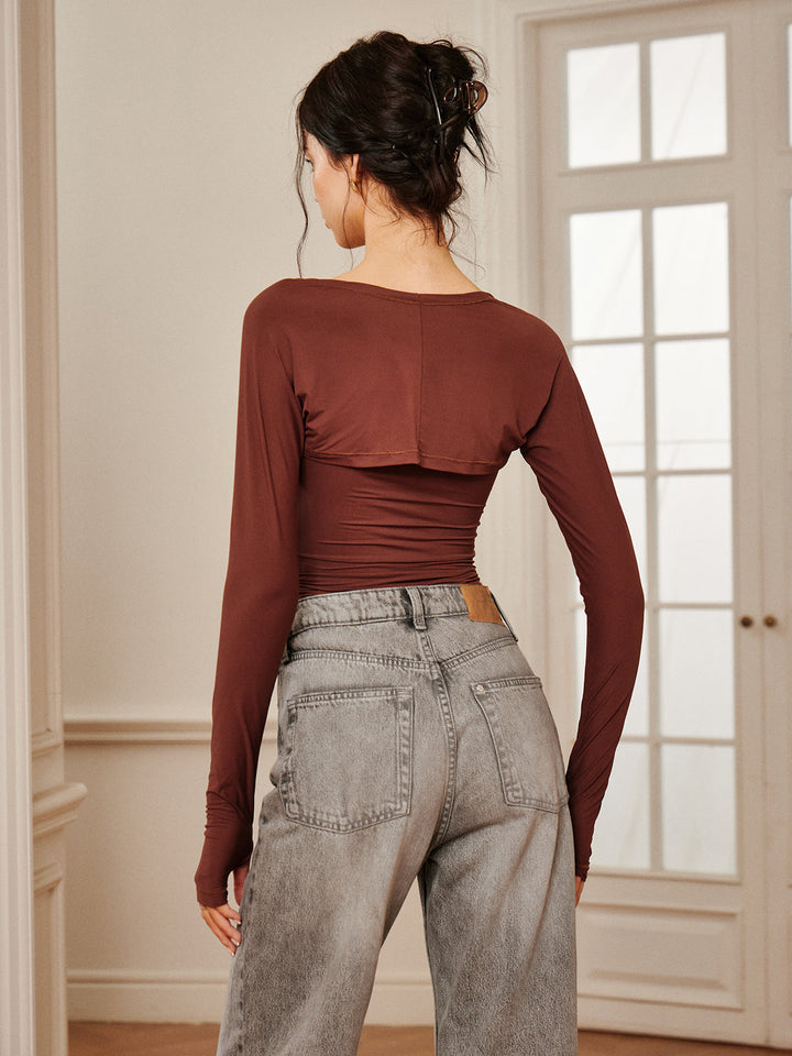 Leisure Uzun Kollu Şal