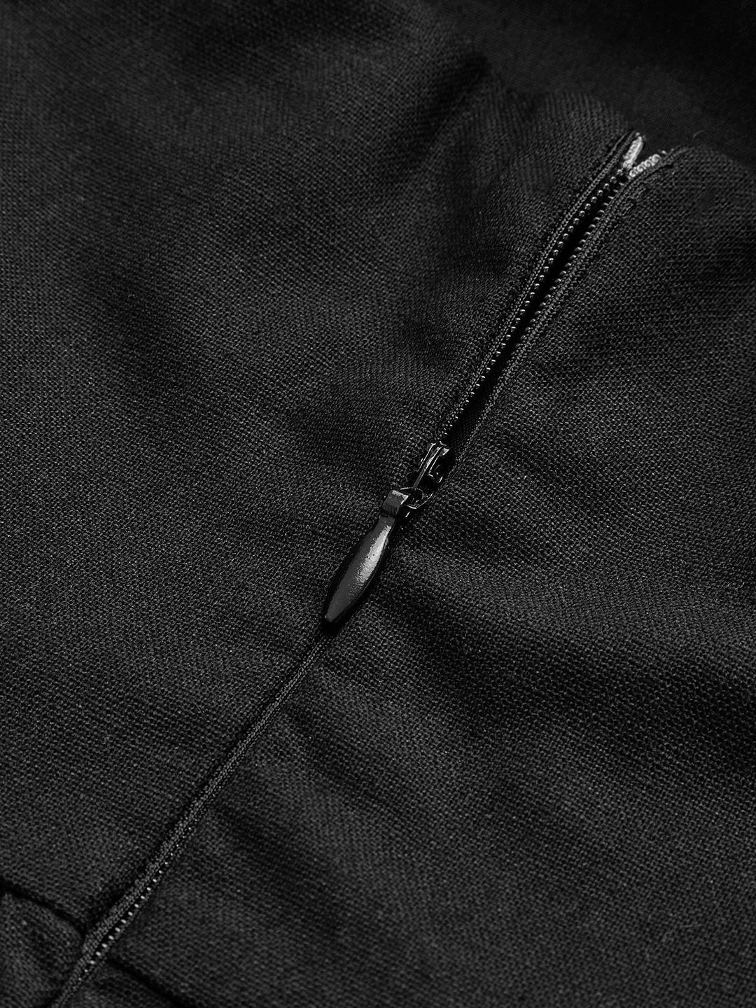 Pamuk Ve Keten Askılı A Kesim Uzun Elbise