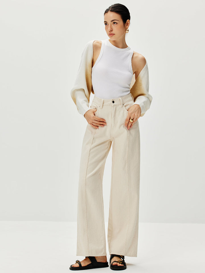 Büyük Boy Gradient Örgü Dış Giyim