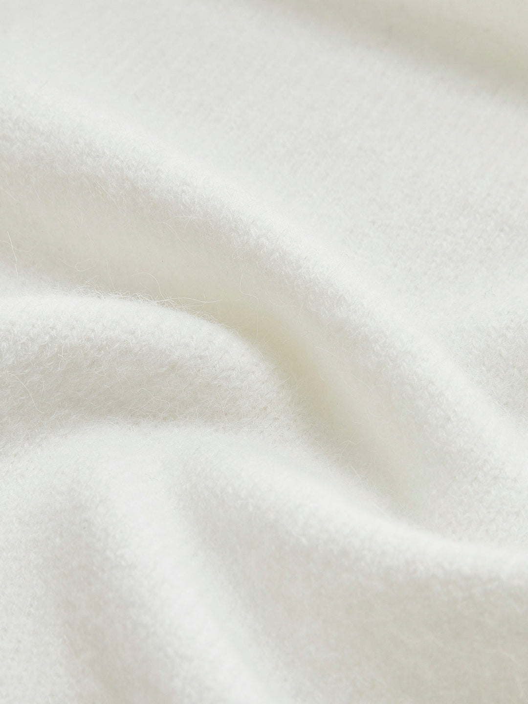 Kontrast Trim Fiyonk Dekor Örgü Dış Giyim