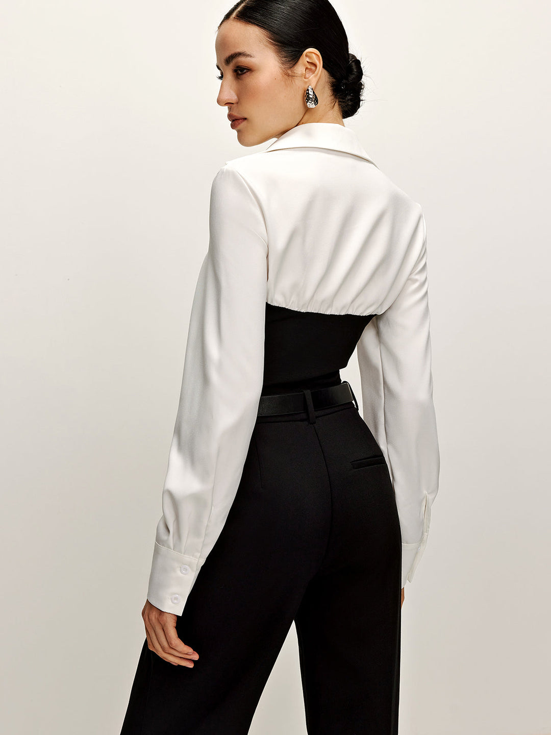 İki Ton Panel Polo Gömlek