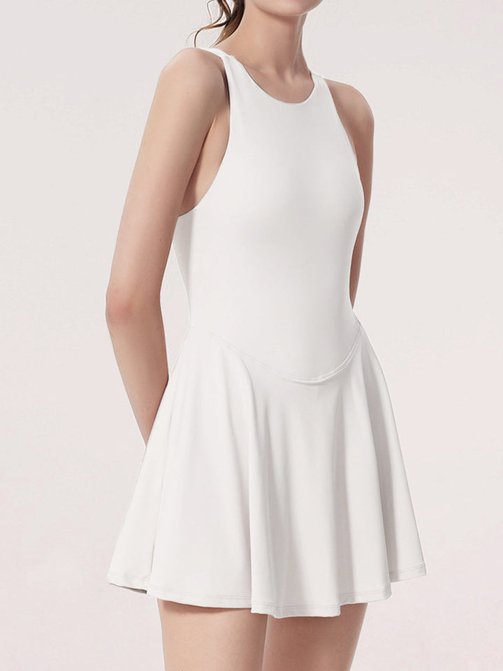 Criss Cross Jersey Aktif Elbise