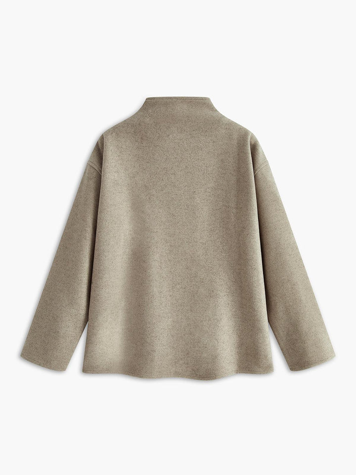 Büyük Boy Düğmeli Ceket