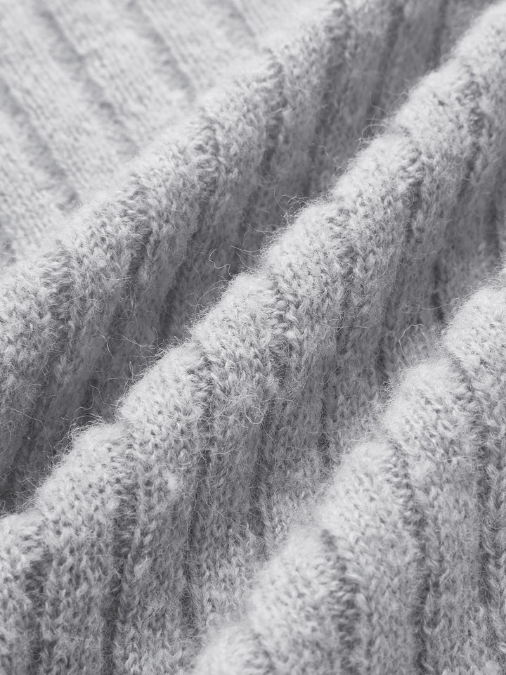 Kontrast İşlemeli Düğmeli Hırka