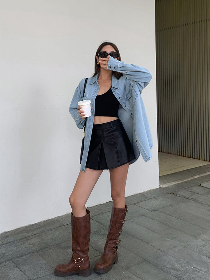 Yaka Cepli Kot Ceket