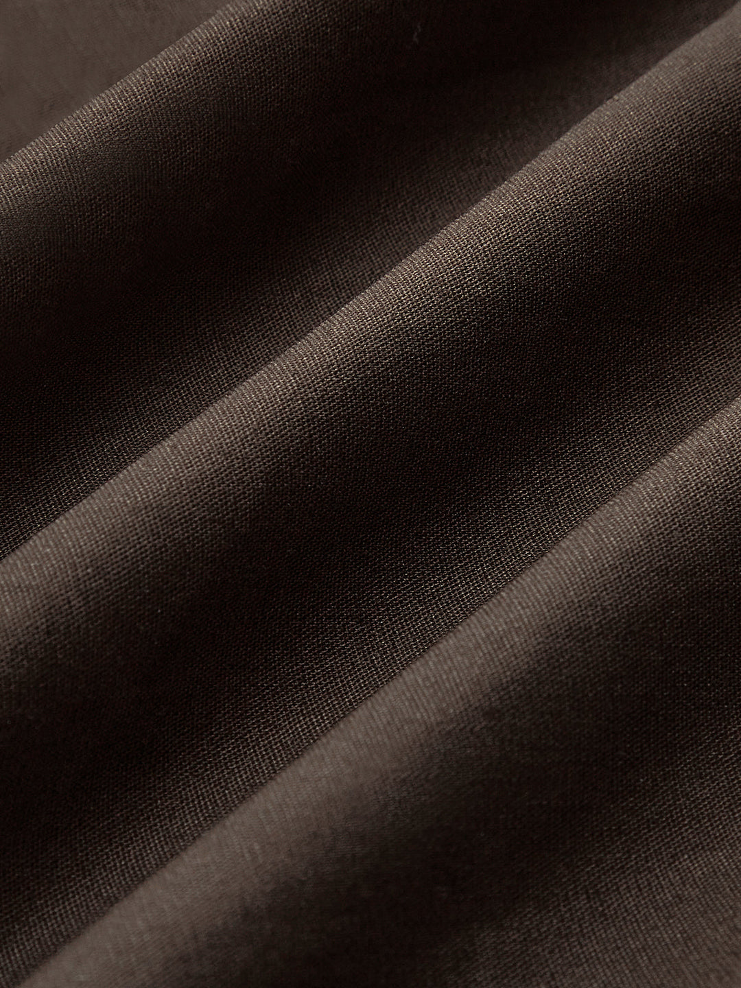 Halter Yaka Pamuklu Maxi Elbise