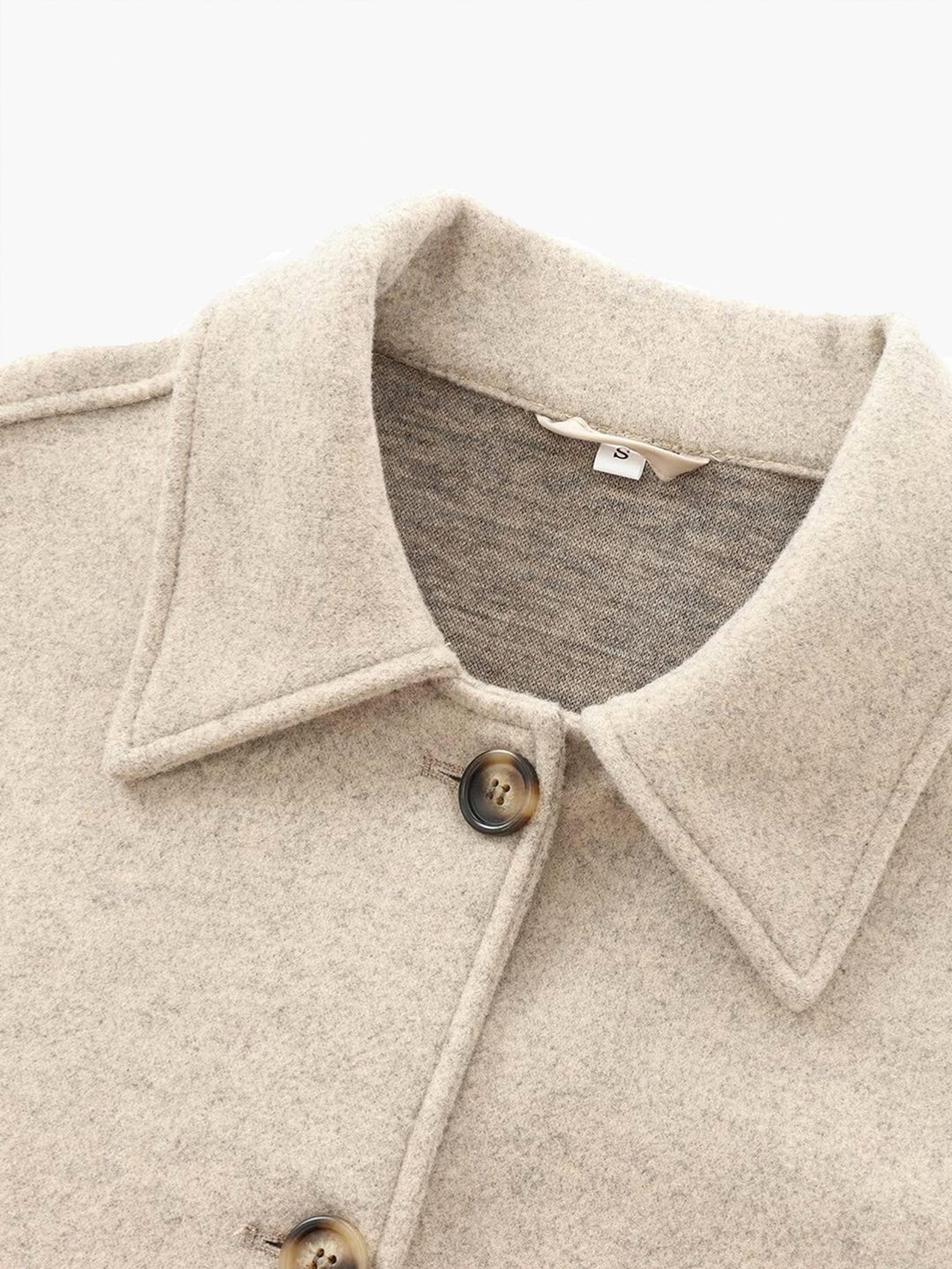 Neutral Harmony Yün Ceket
