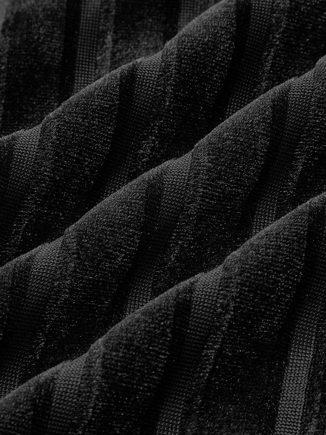 Yarı Şeffaf Çizgili Düğmeli Polo Gömlek