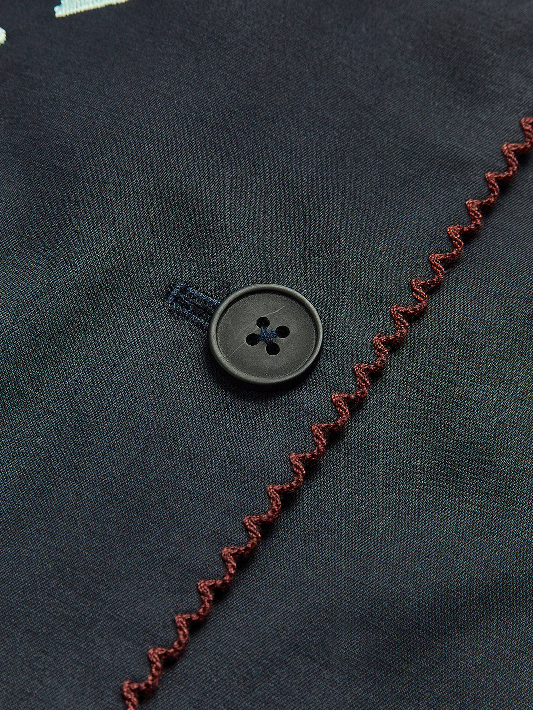 Bohem Nakış Yaka Ceket