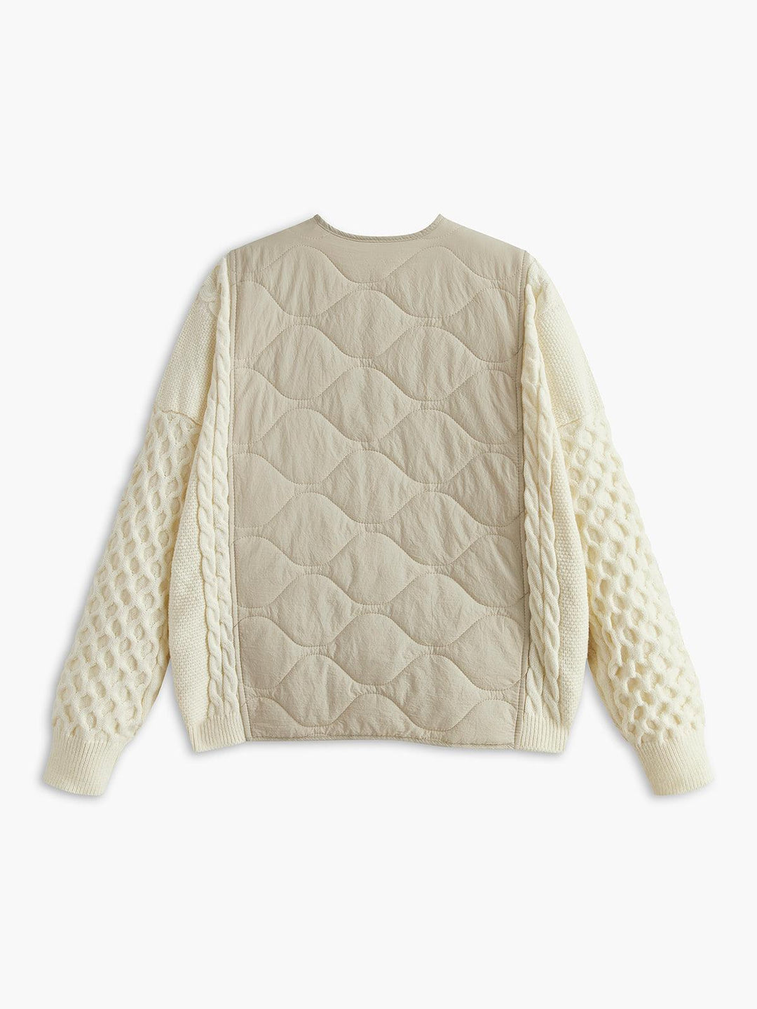 Quilted Harmony Knit Ceket