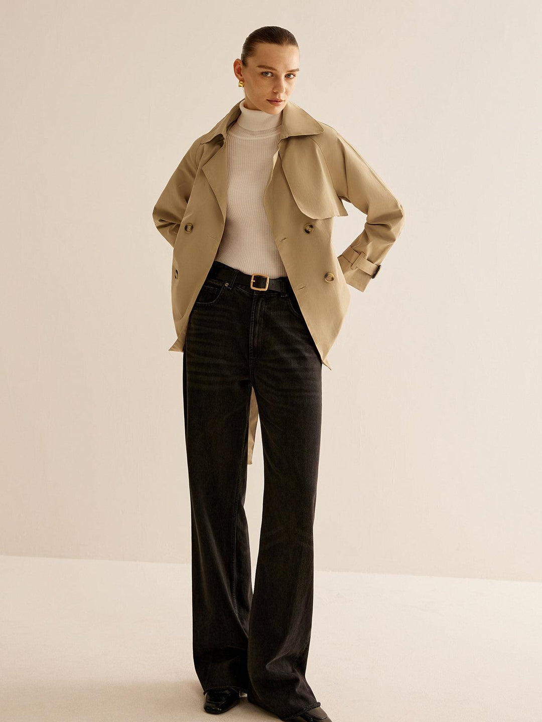 Urban Grace Kısa Trençkot