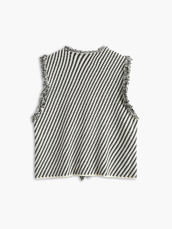 Şık Püsküllü Yelek