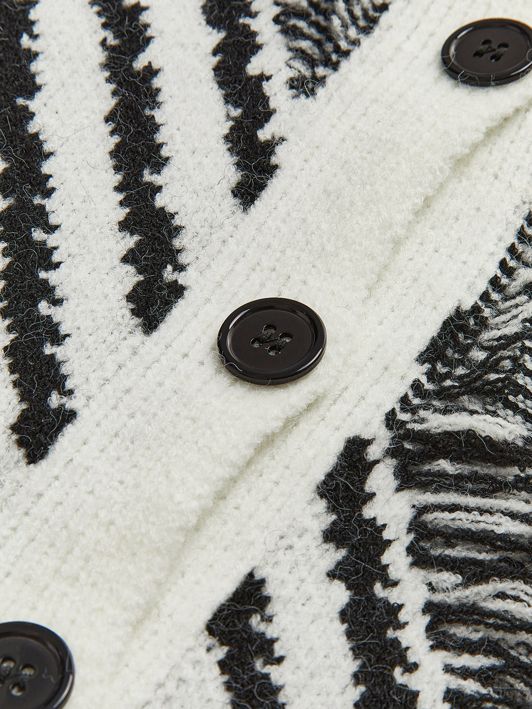 Boheme Düğme Yakalı Hırka