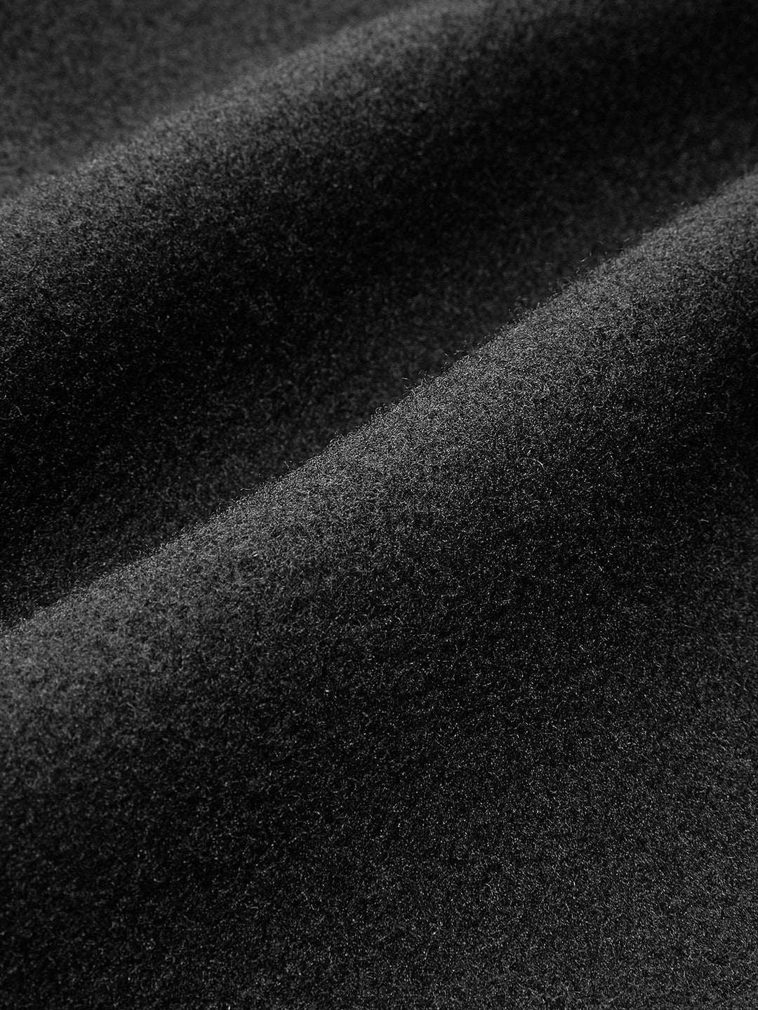 Büyük Yaka İnce Fermuarlı Ceket