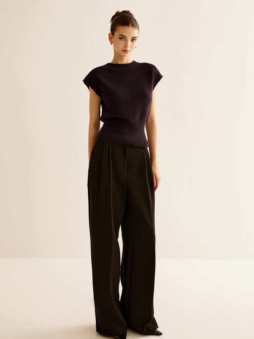 Kaburgalı Sıkıştırılmış Kazak Yelek