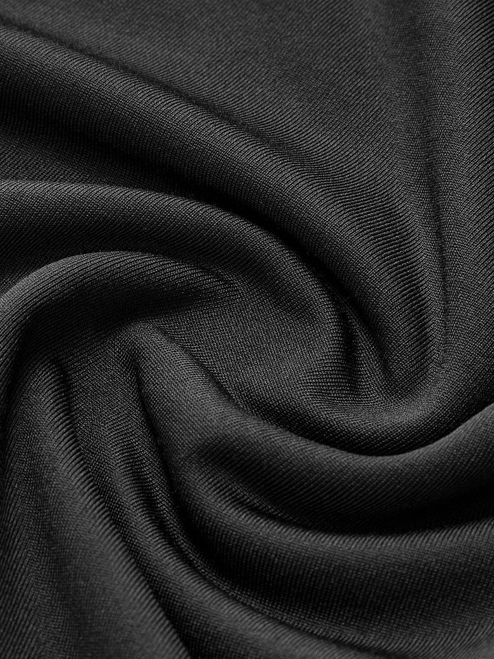 İki Tonlu Tomurcuk Bel Tüp Elbise