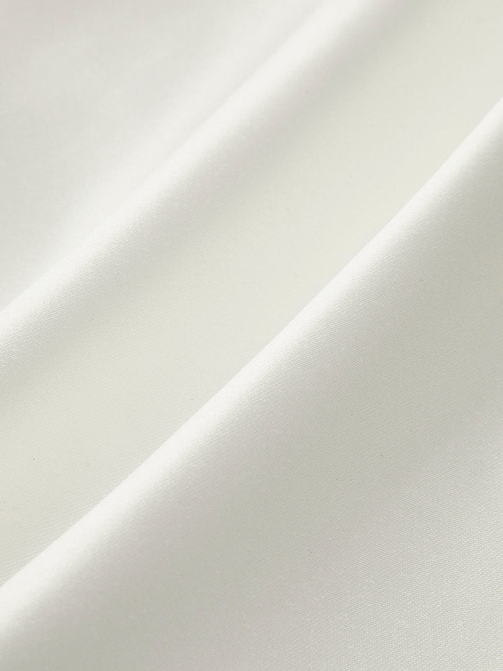 Borulu Plise Fermuarlı Elbise