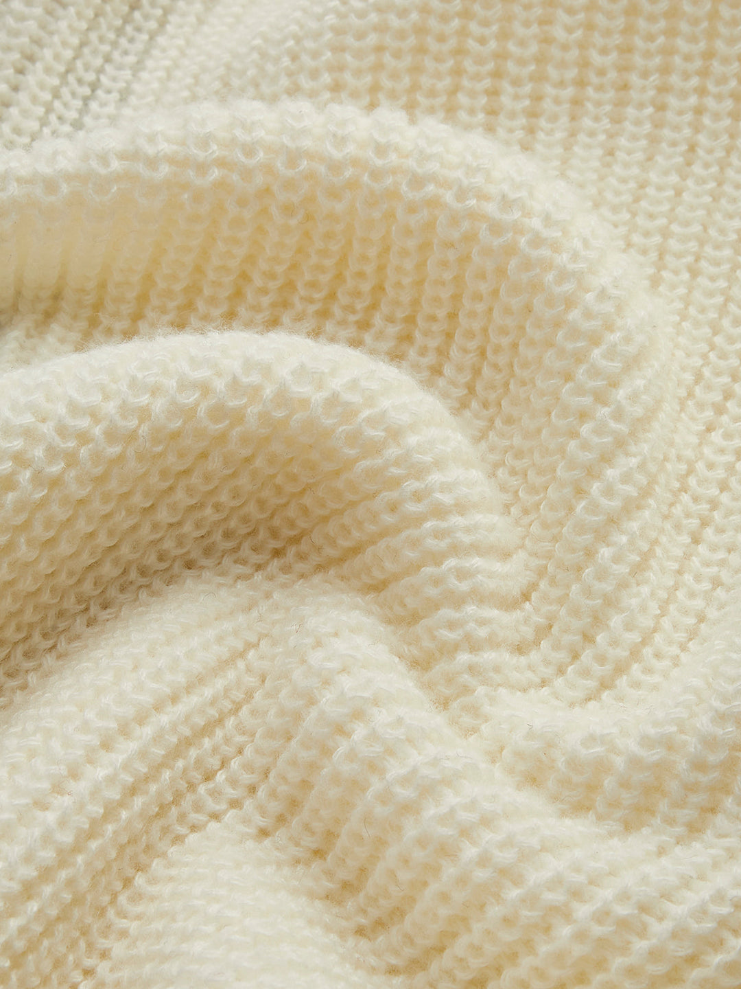 V Yaka Fiyonklu Yivli Hırka