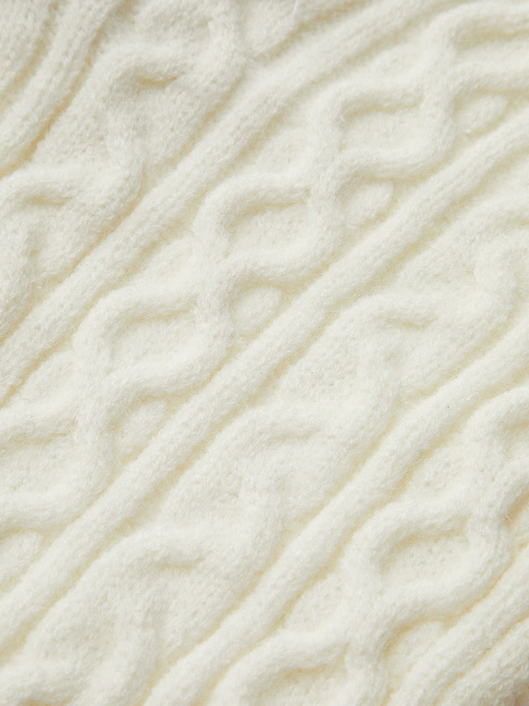 Düğmeli Klipsli Yaka Panelli Örgü Ceket