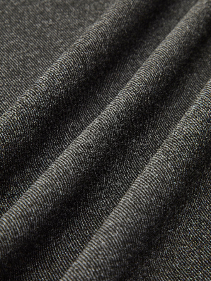 Kontrast Yaka Göğüslü Küçük Ceket