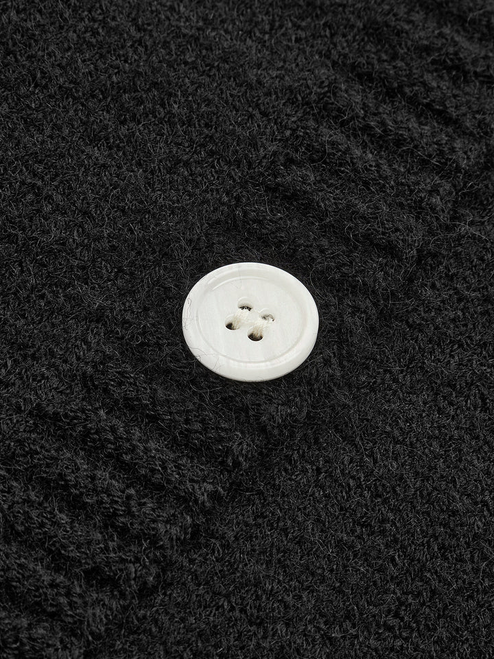 Payetli Göğüslü Örgü Dış Giyim