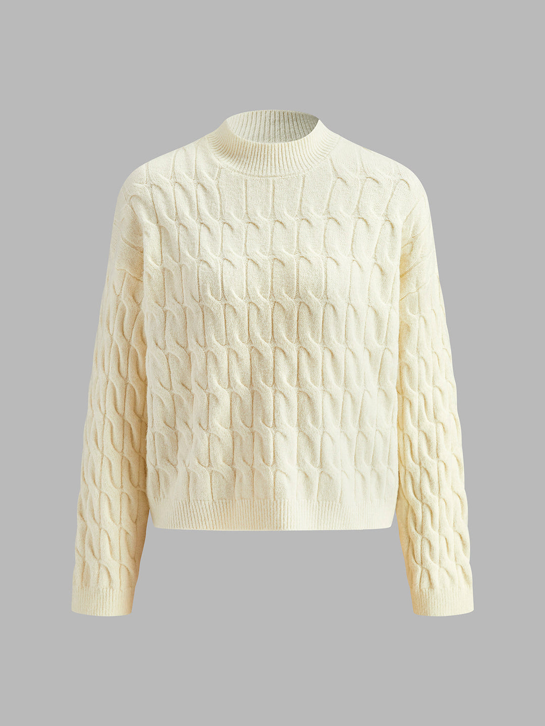 Düğmeli Atkılı Kablo Kazak