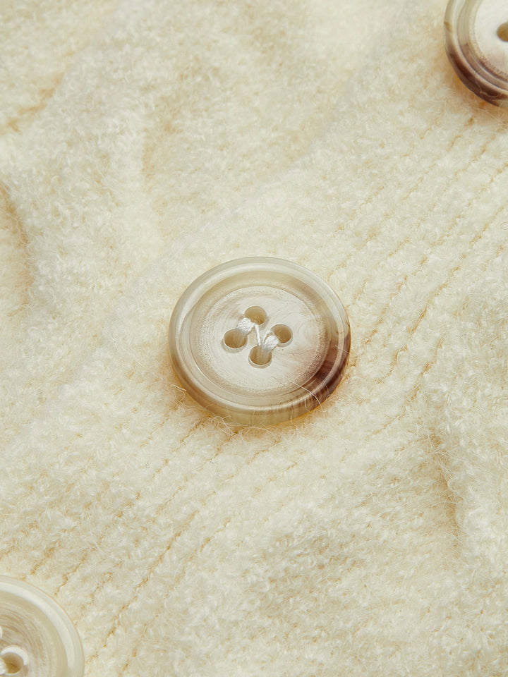 Düğmeli Atkılı Kablo Kazak