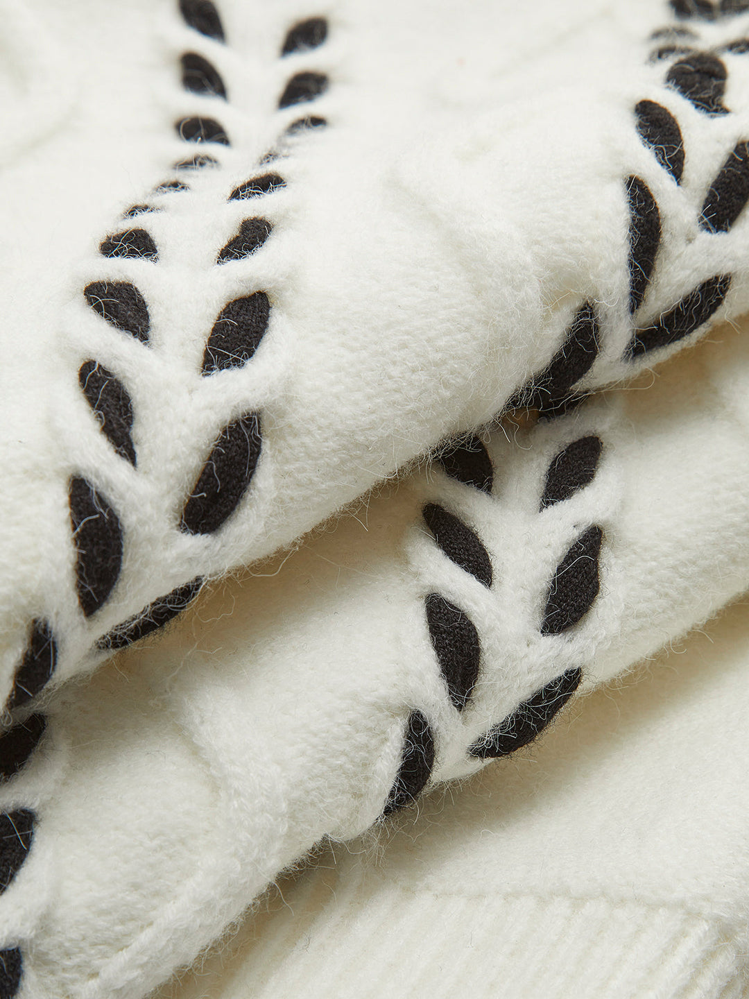 Turtleneck Raw Hem Twist Kazak