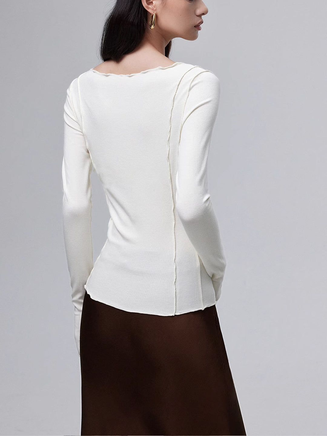 Marul Kesim Slim Tişört