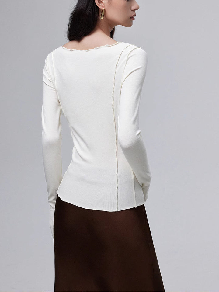 Marul Kesim Slim Tişört