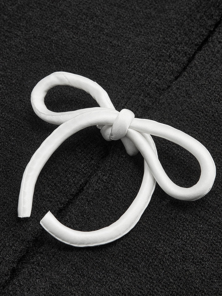 Önü Fiyonklu Shift Kazak