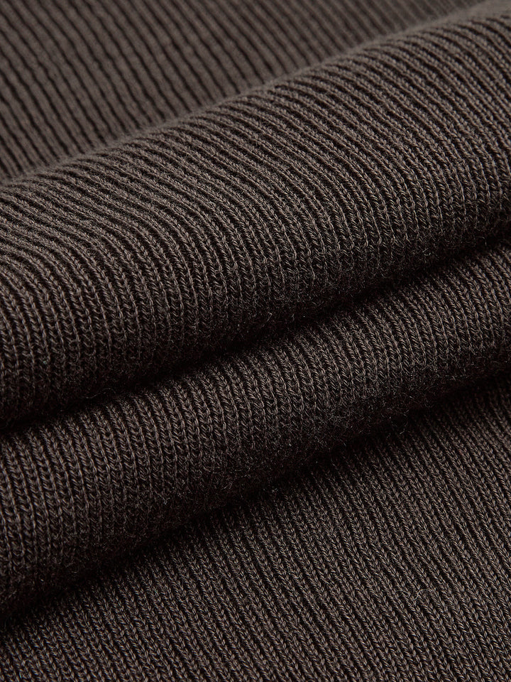 Yan Pileli İnce Örgü Üst