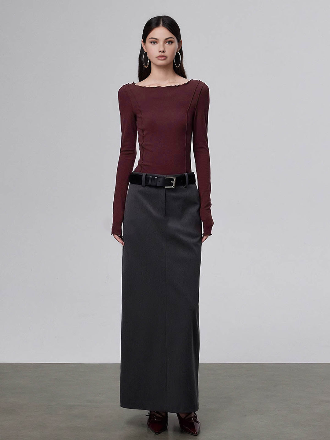 Marul Kesim Slim Tişört