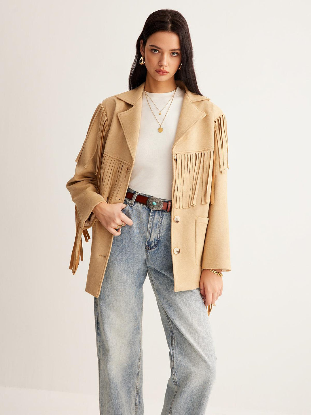 Desert Fringe Ceket