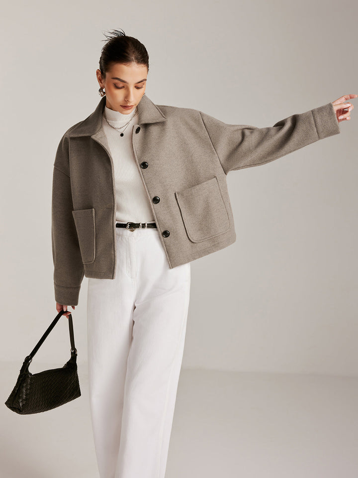 Göğüslü Vardiyalı Polo Ceket