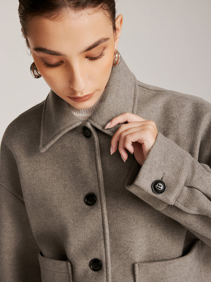 Göğüslü Vardiyalı Polo Ceket