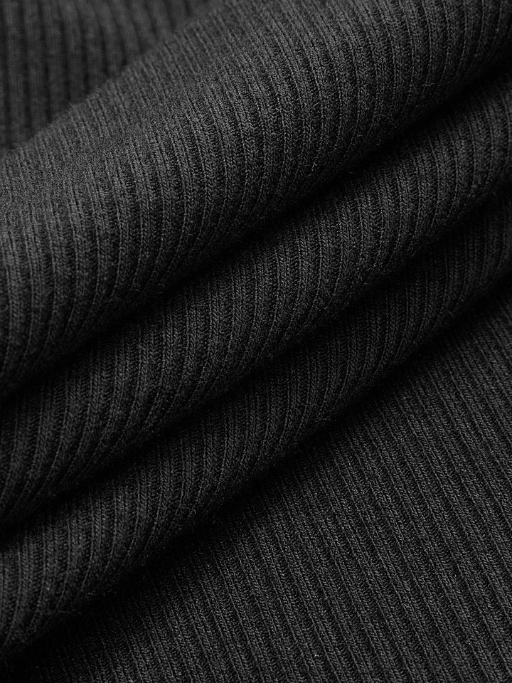 Omuz Açık Uçuşan Örgü Elbise