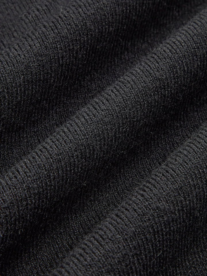 Renk Blok Panel Yaka Kazak