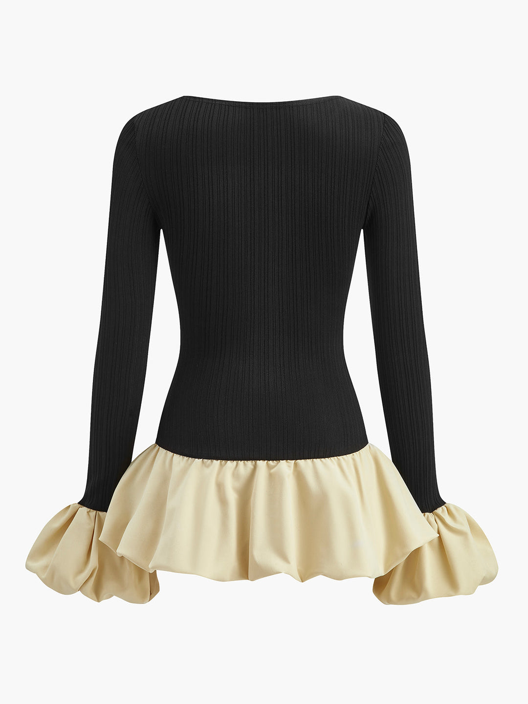 Bud Bel Paneli Kısa Elbise