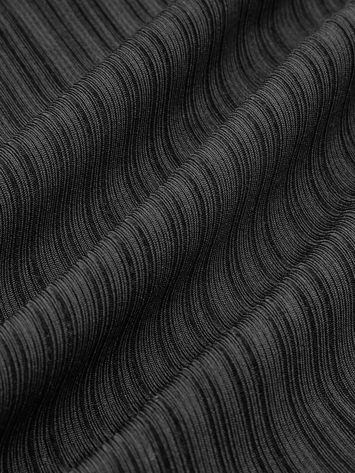 Bud Bel Paneli Kısa Elbise