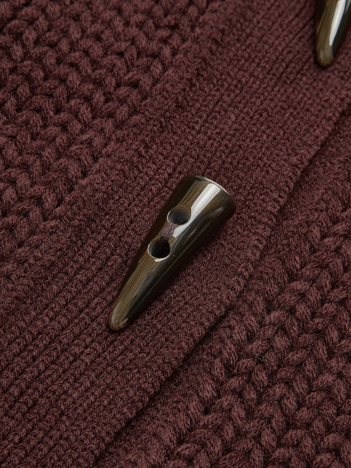 Düğmeli Yaka Yumuşak Hırka