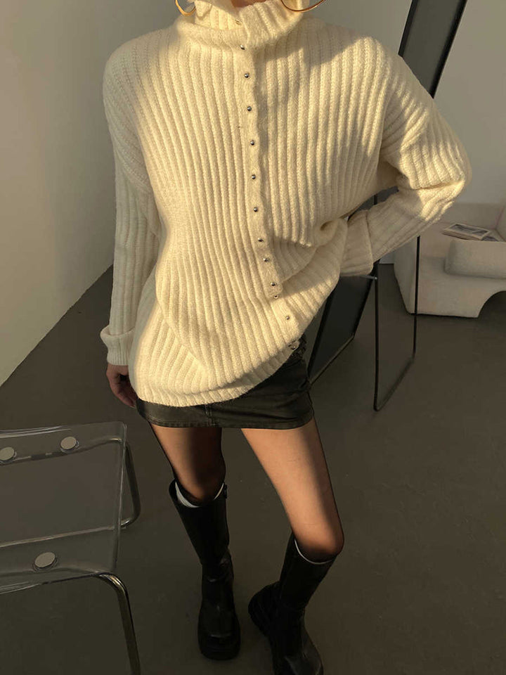 Şık Düğmeli Hırka