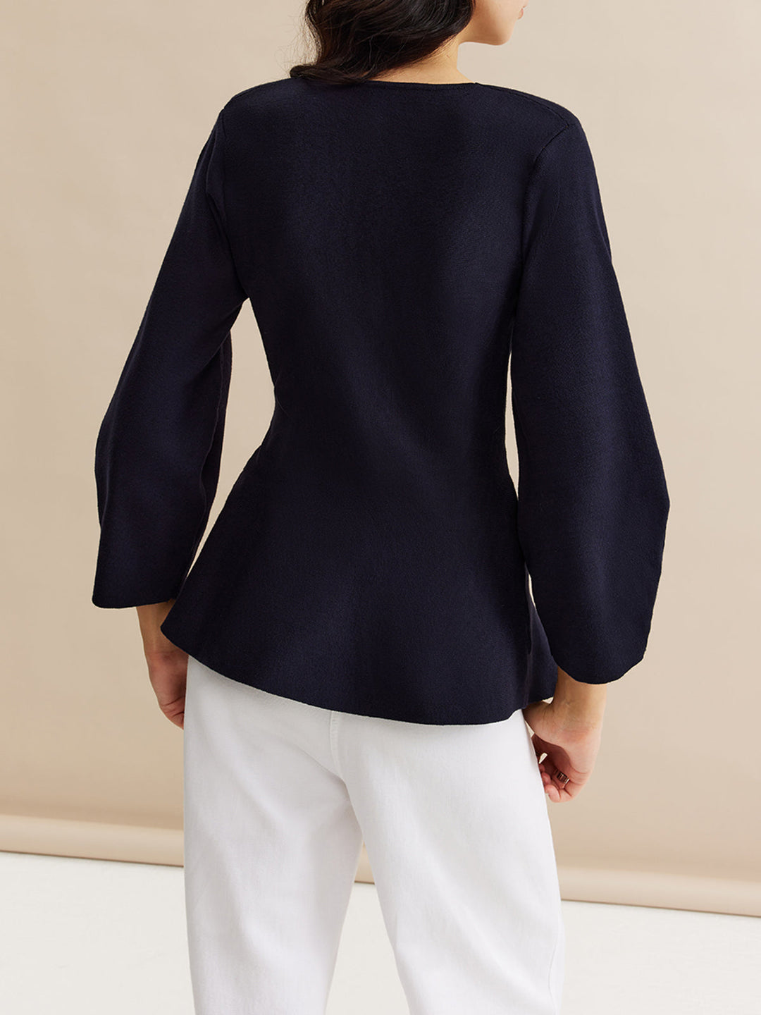 Minimalist Kemerli Sarma Kardigan